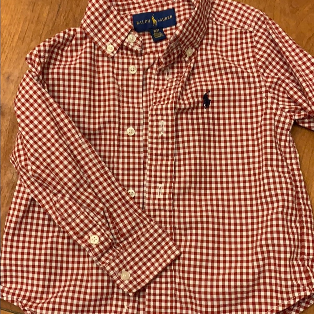 Ralph Lauren toddler boy button down